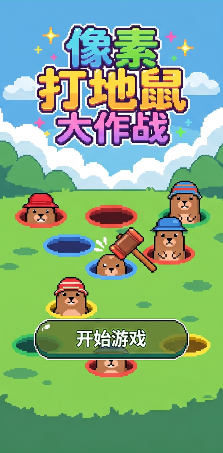 像素打地鼠