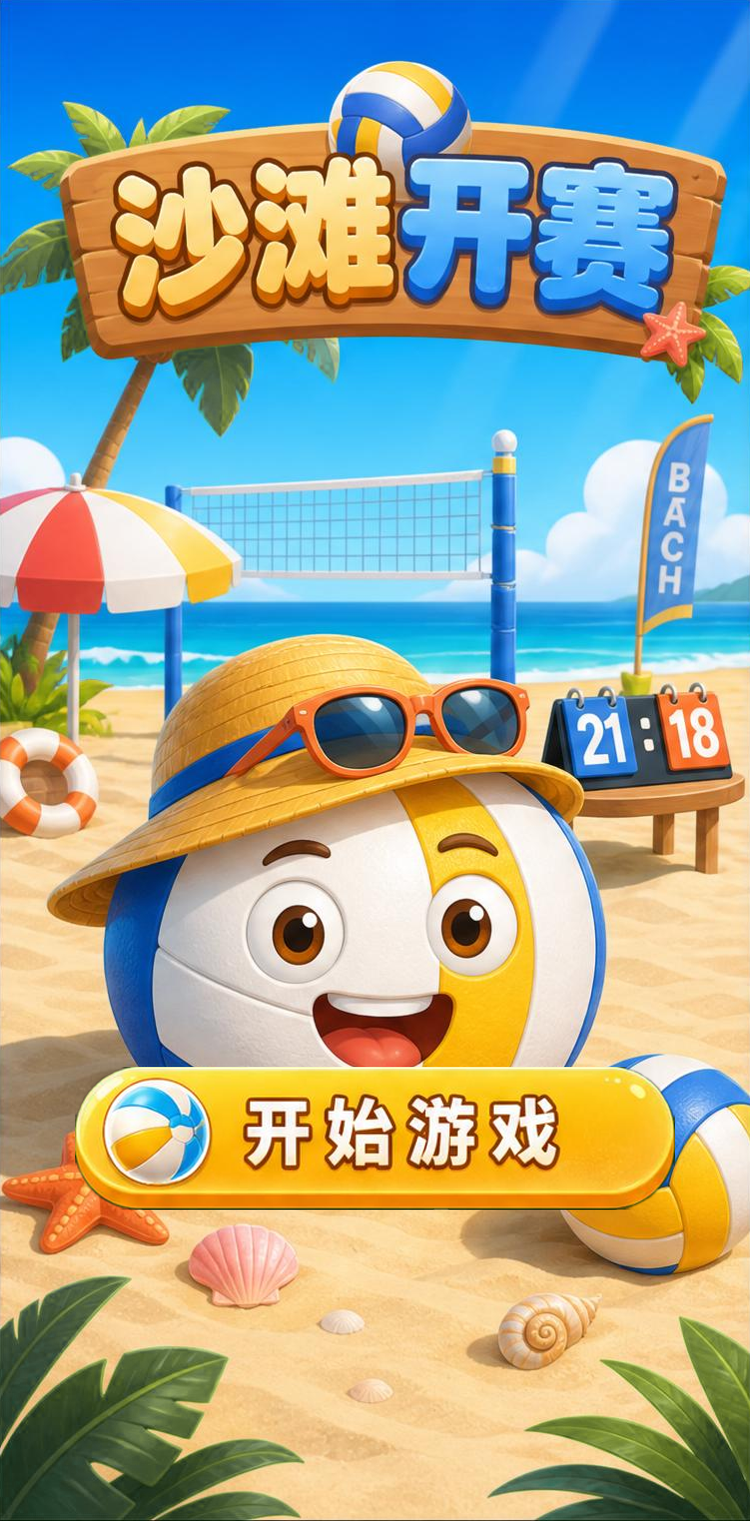 沙滩开赛