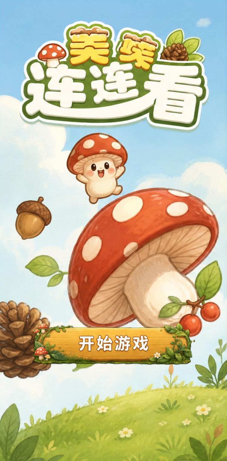 蘑菇连连看