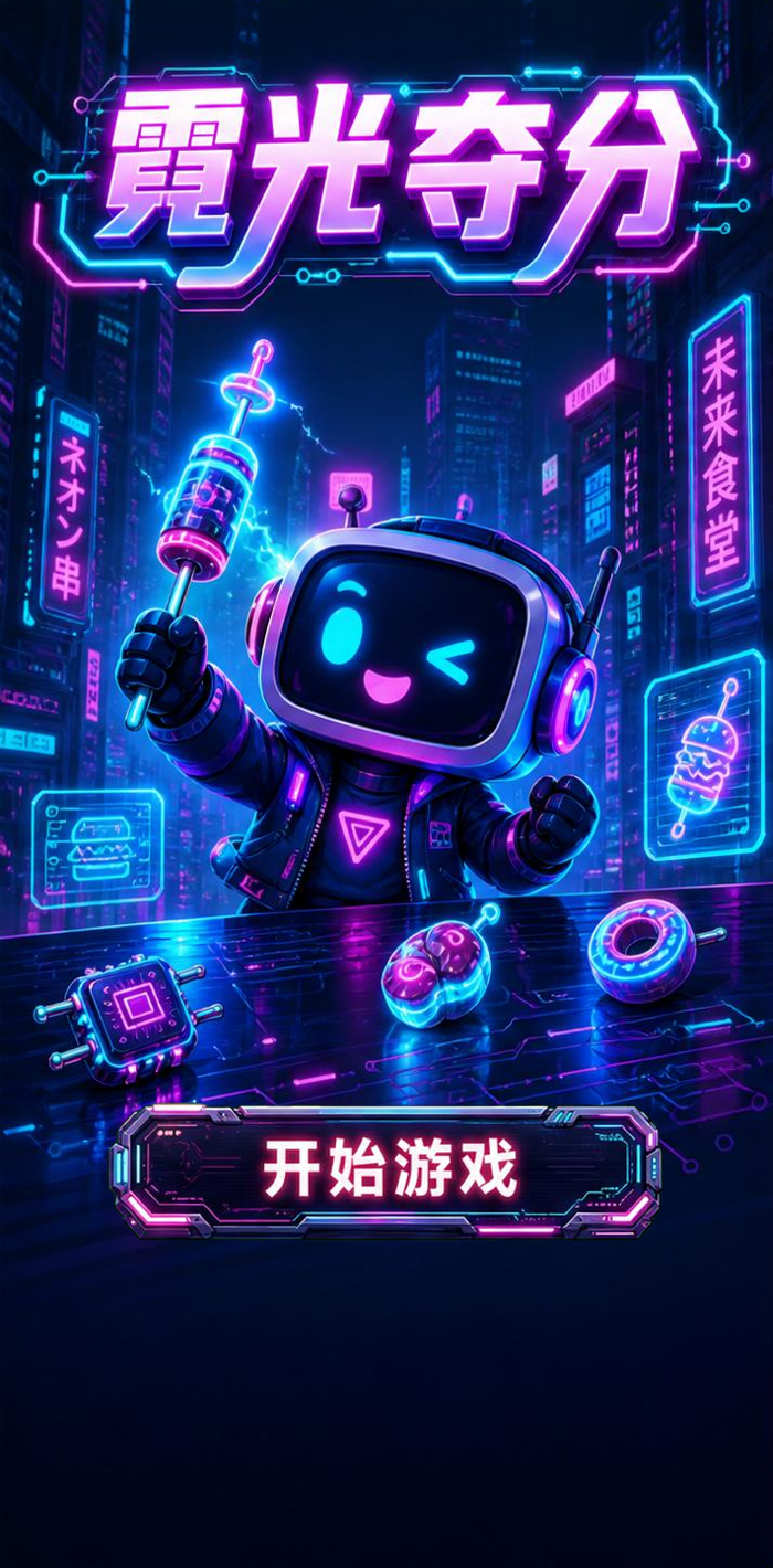 霓虹夺分