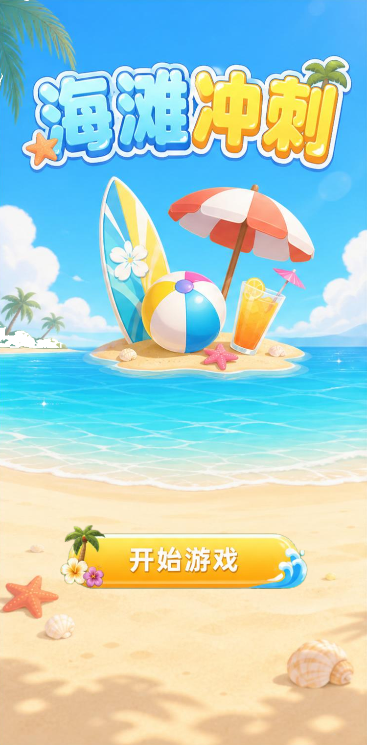 海滩冲刺