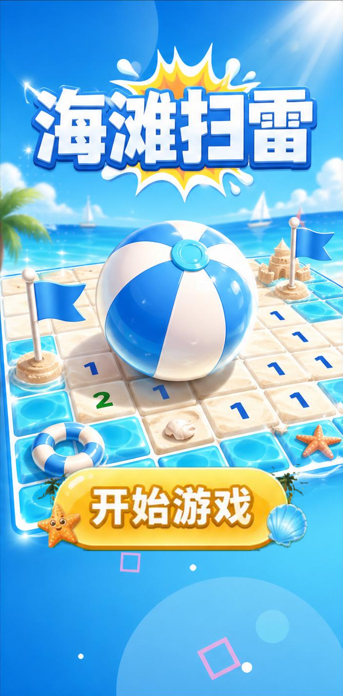 海滩扫雷