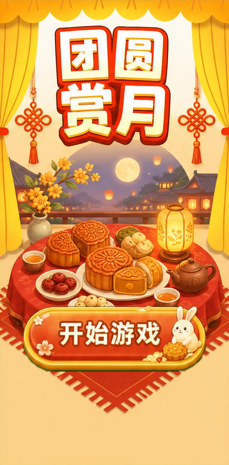 团圆赏月