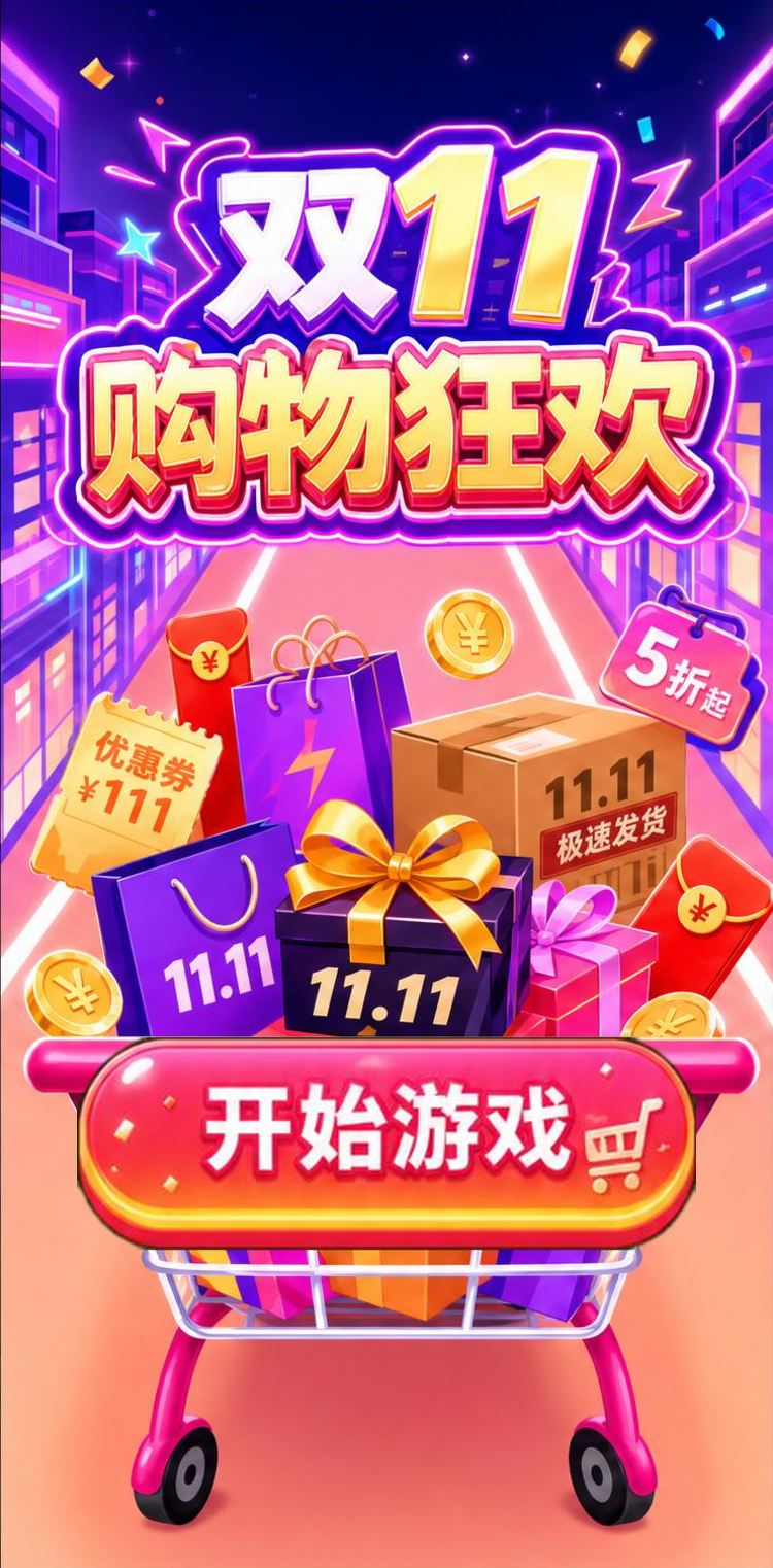 双11购物狂欢