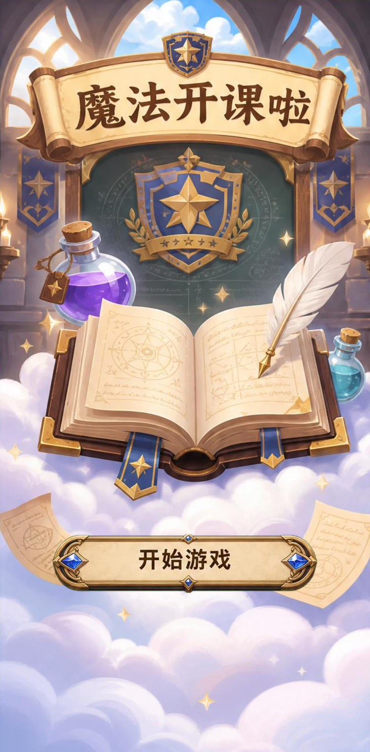 魔法开课啦