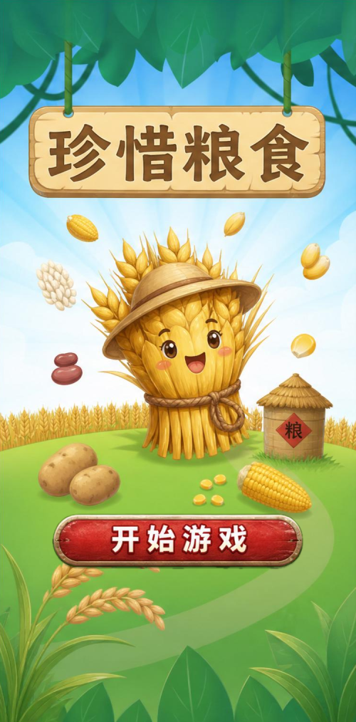 珍惜粮食