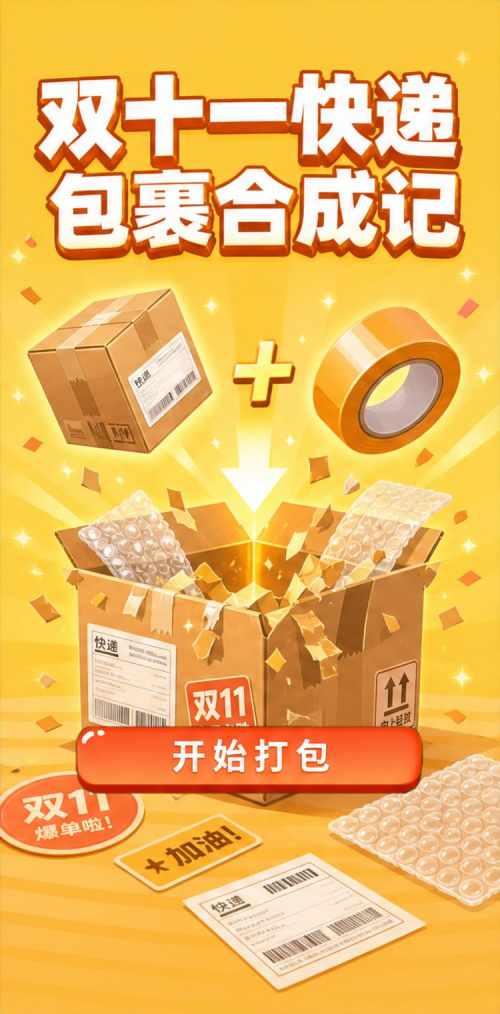 双十一快递包裹