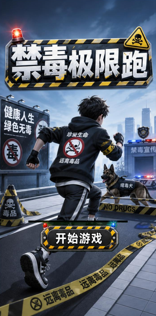 禁毒极限跑