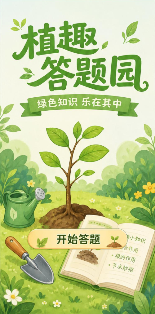 植趣答题园