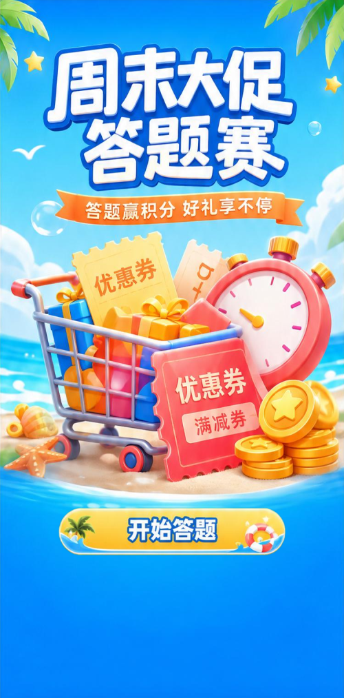 周末大促答题赛