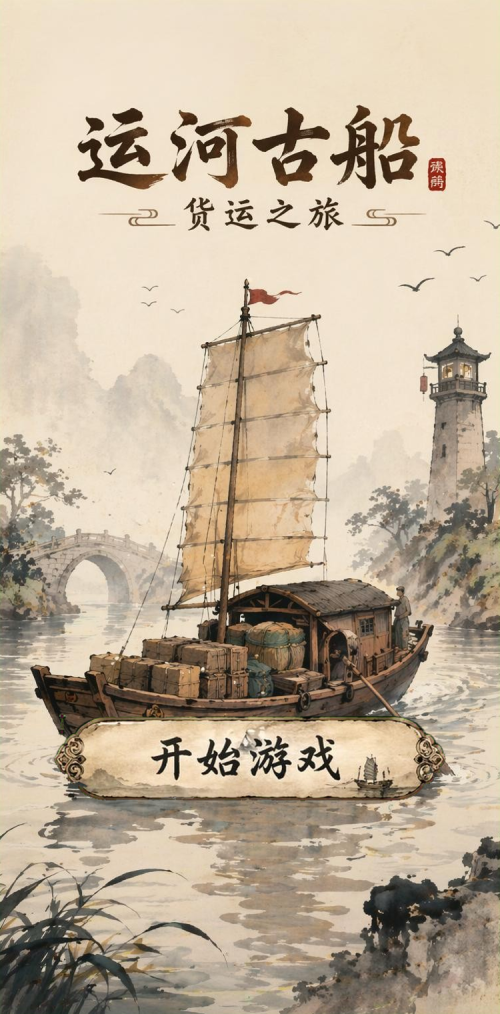 运河古船