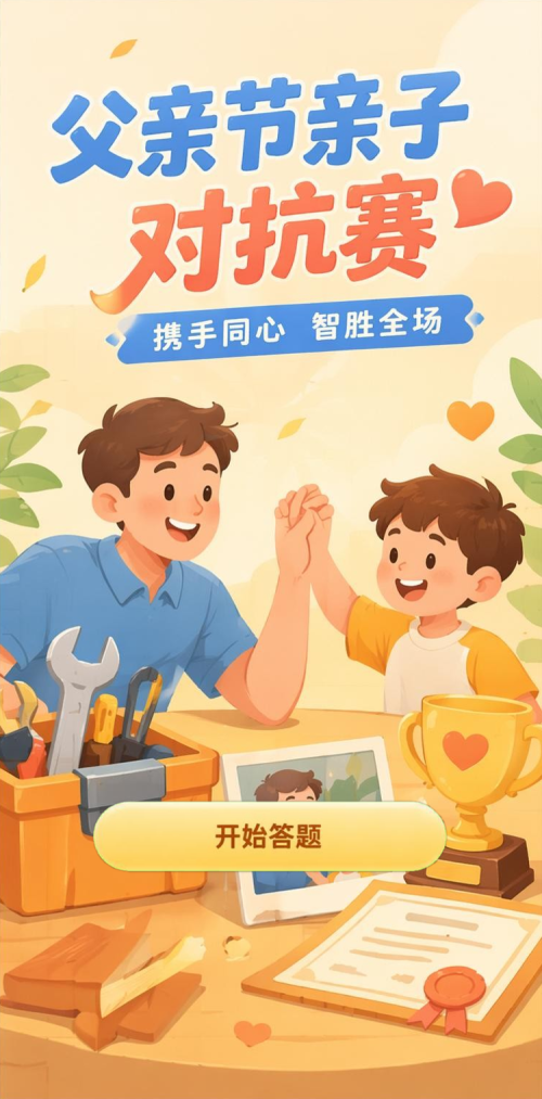 父子对抗赛