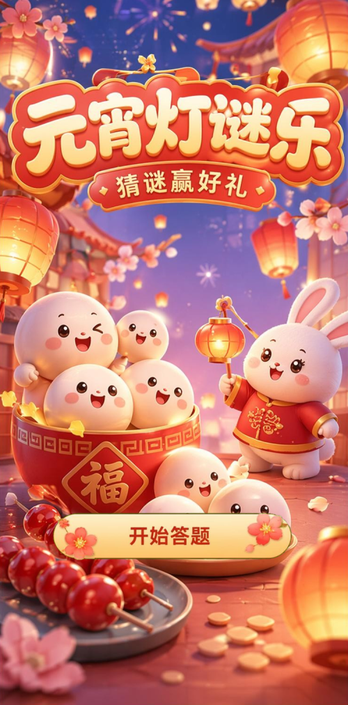 元宵灯谜乐