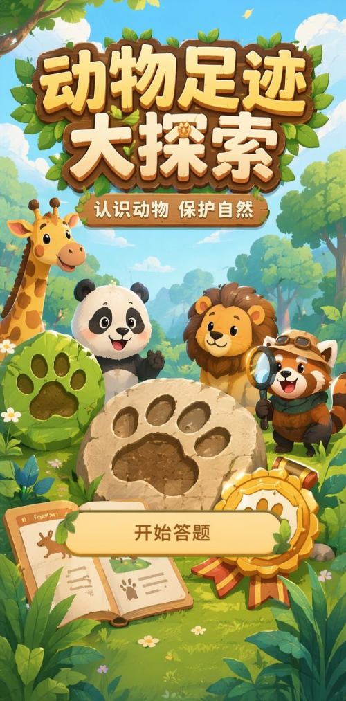 动物足迹大探索