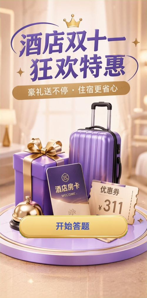 酒店双十一