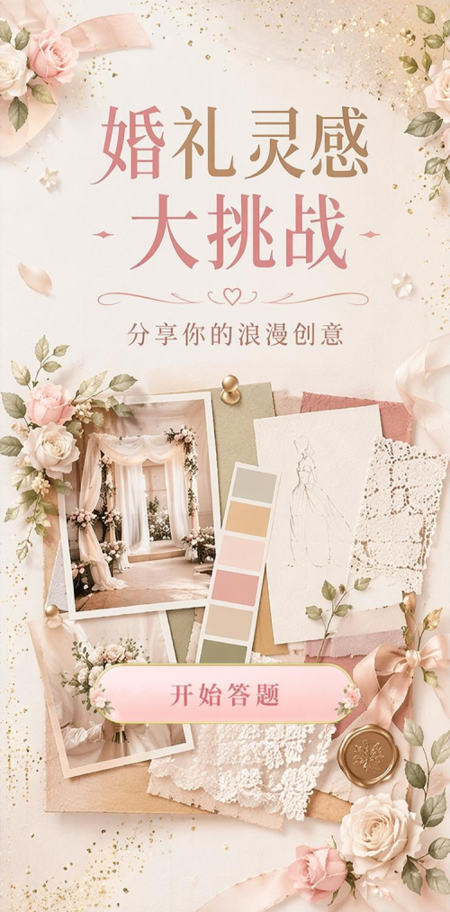 婚礼灵感大挑战