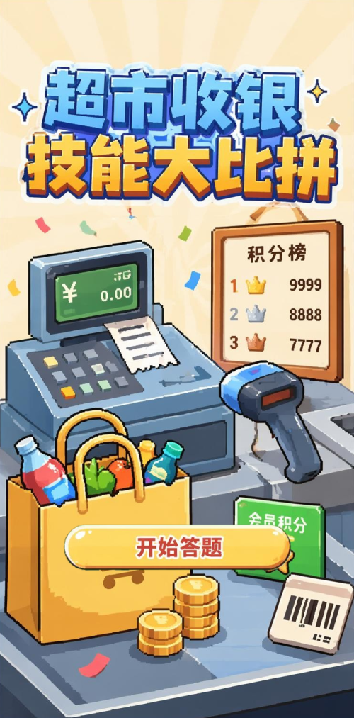 超市收银大比拼
