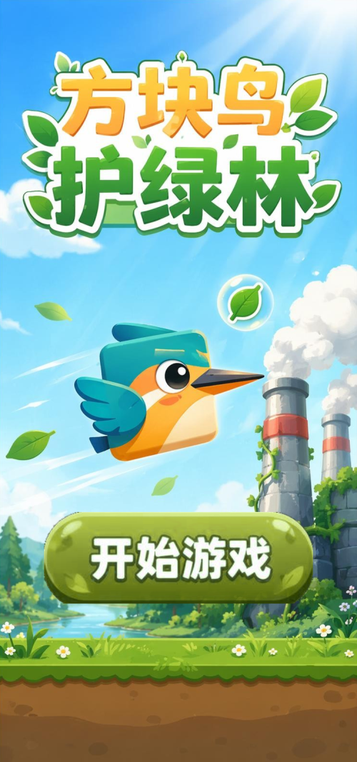 方块鸟护绿林