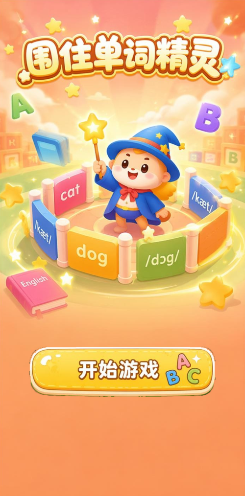 围住单词精灵