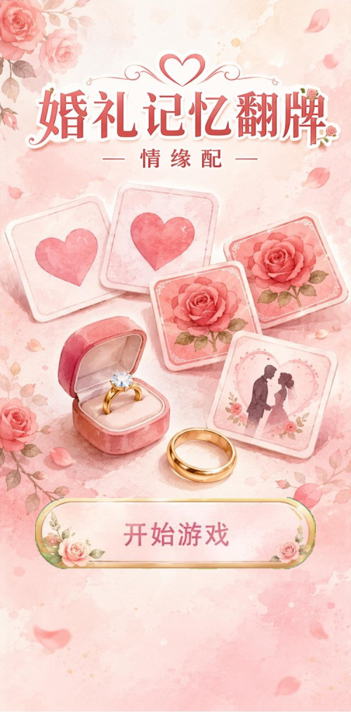 婚礼记忆翻牌