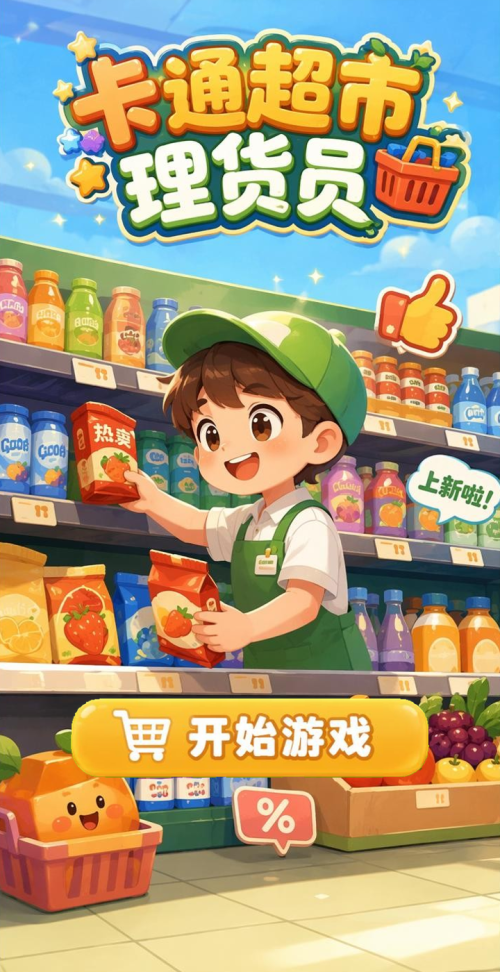 卡通超市