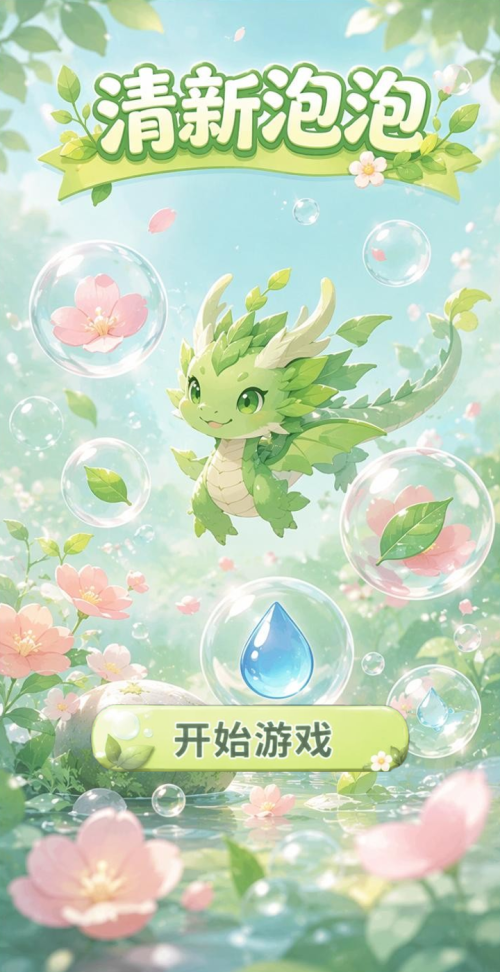 清新泡泡