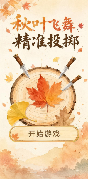 秋叶飞舞