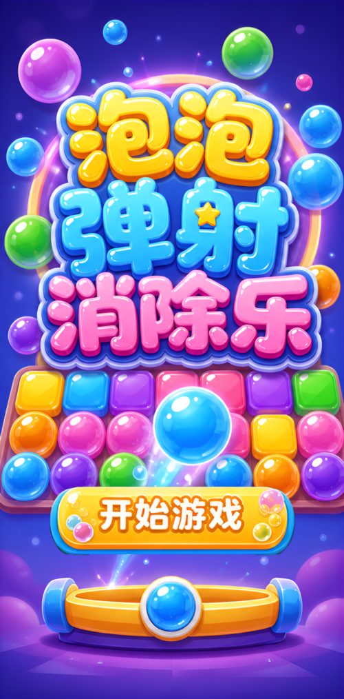 泡泡弹射