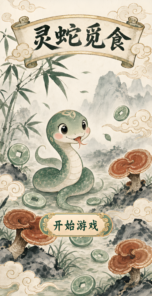 灵蛇觅食
