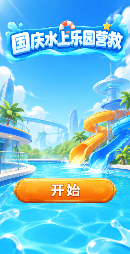 国庆水上乐园营救