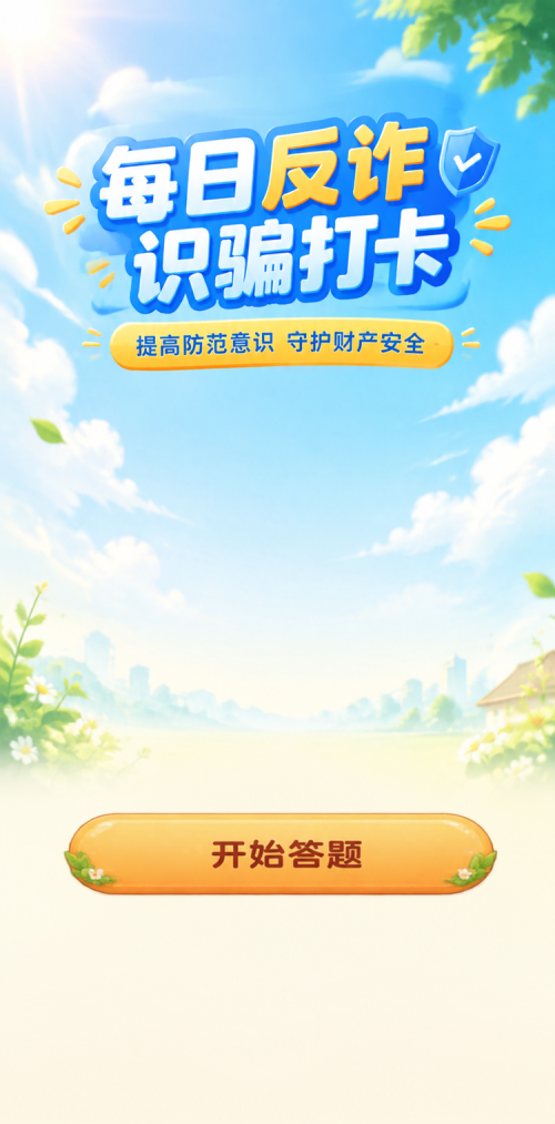 每日反诈打卡