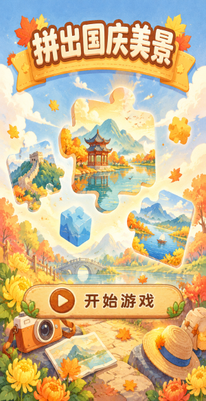 拼出国庆美景