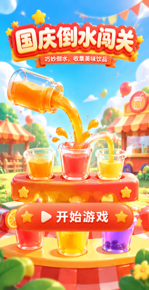 国庆倒水闯关