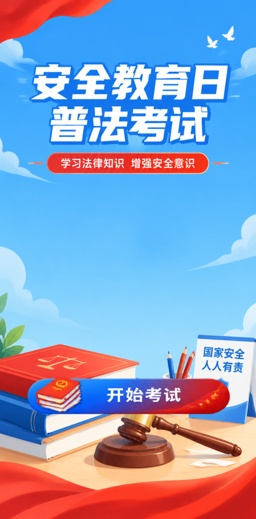 安全教育日普法考试