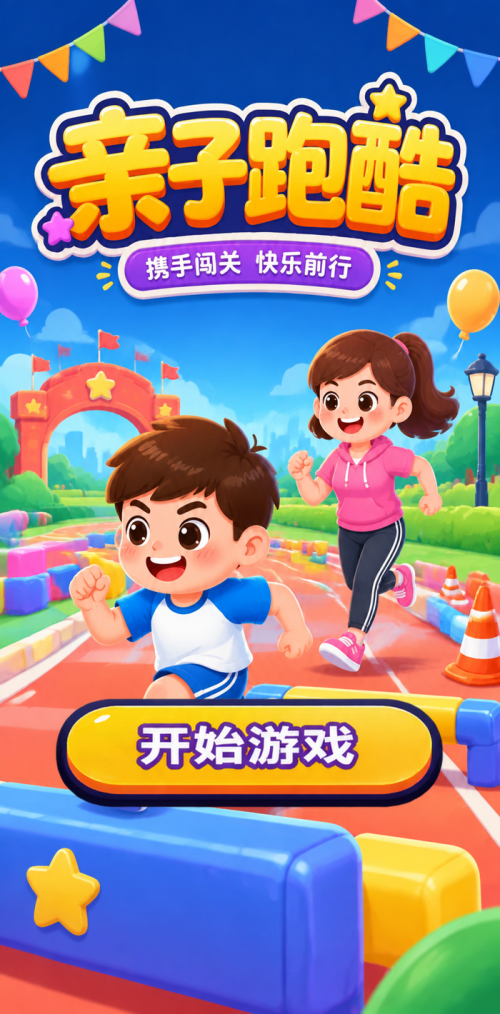 亲子跑酷