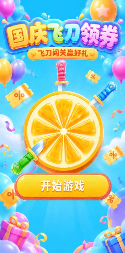 国庆飞刀领券