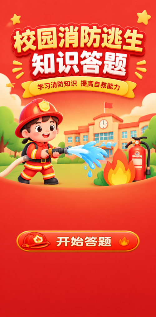 校园消防知识答题