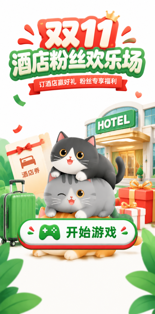双11酒店粉丝欢乐场