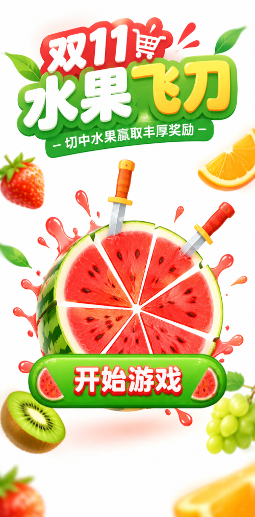 双11水果飞刀