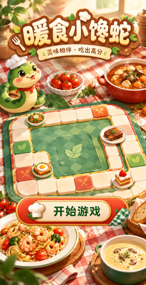 暖食小馋蛇