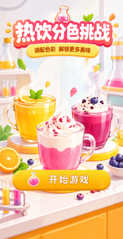 热饮分色挑战