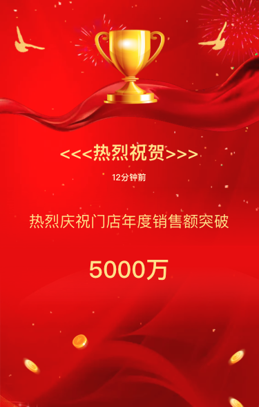 热烈祝贺