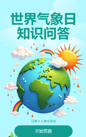 323世界气象日 知识问答