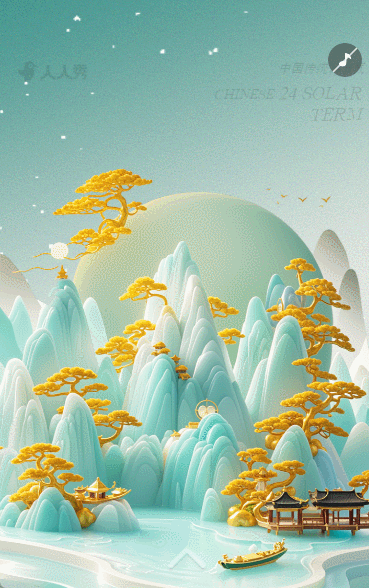 清明节古风节气宣传介绍祝福