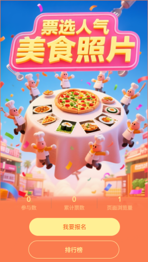 投票选出最具人气美食照片