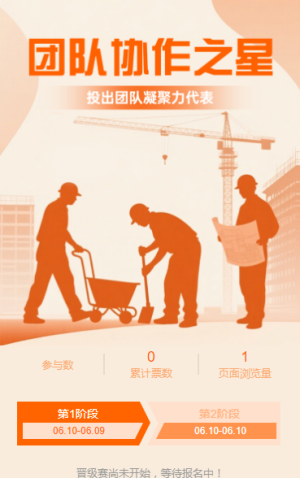 团队协作之星投票评选