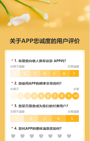 关于APP忠诚度的用户评价