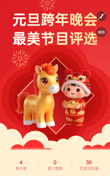 元旦跨年晚会 最美节目评选