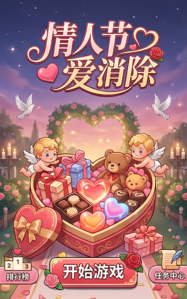 情人节爱消除