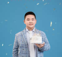 爱子王慕涵生日宴邀请函